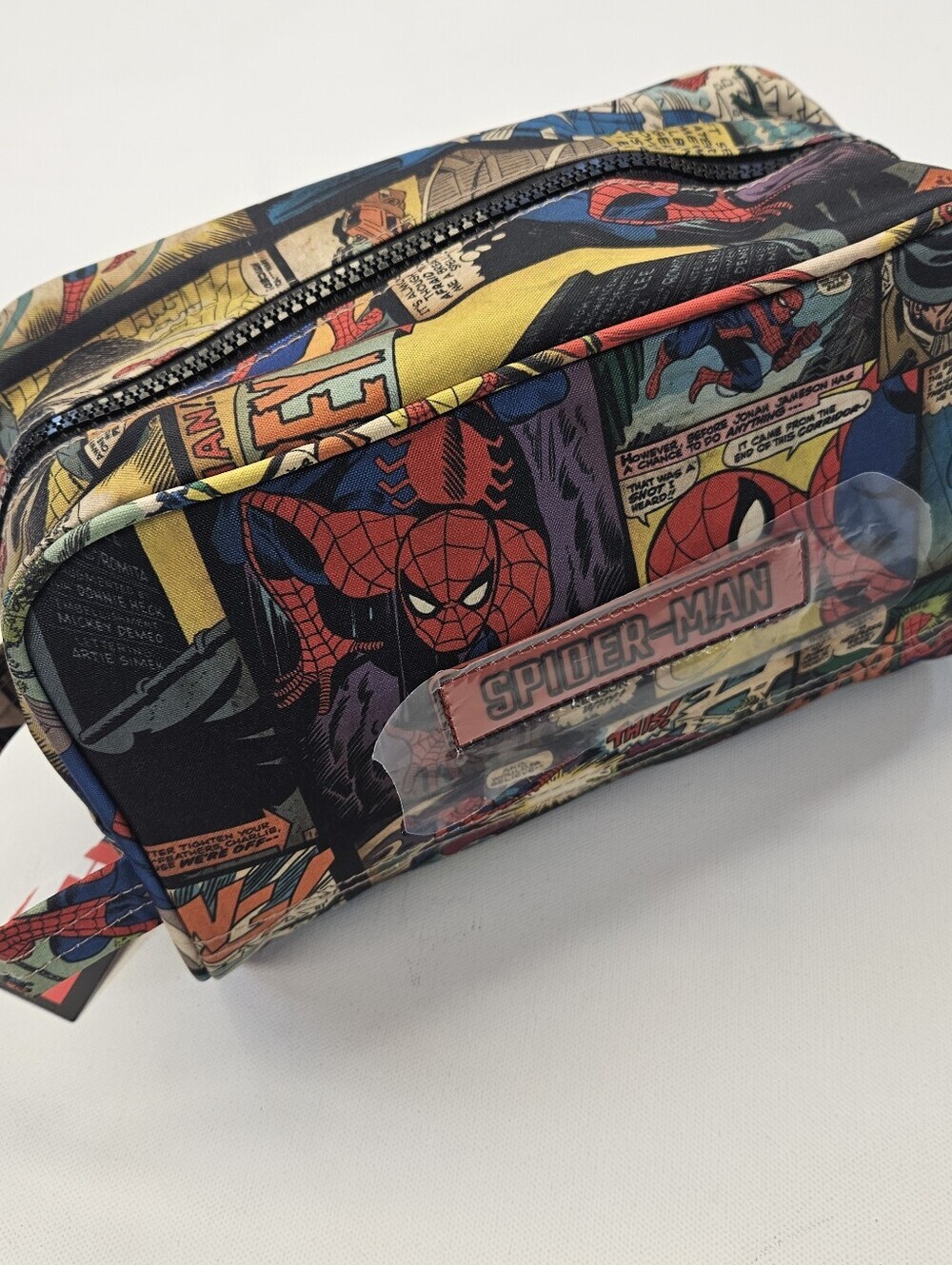 Marvel Spider-Man Comic Toiletry Bag - Multi Colored